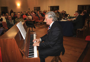 Primo piano del M° Luciano Pengo. (foto Paolo Pravadelli)