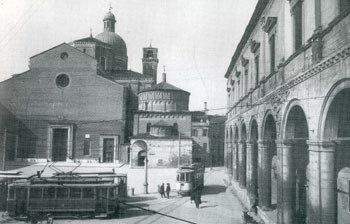 In Piassa del Domo partiva i tran che ’ndava a Villa de Teolo e a la Piassa Bassa de Torreglia.