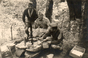 La sala da pranzo.